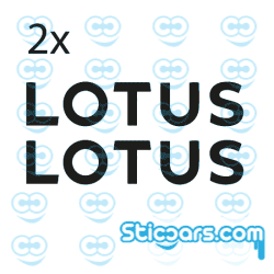 4734 lotus remklauwstickers 2x