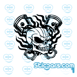 4761 piston skull 4761 piston skull