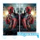 4777 Deadpool middenstijl sticker