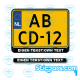 4809 eigen tekst sticker motor 200x15mm