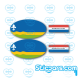 4820 provincie stickerset 4 stickers