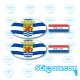 4820 provincie stickerset 4 stickers