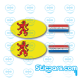 4820 provincie stickerset 4 stickers