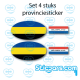 4820 provincie stickerset 4 stickers