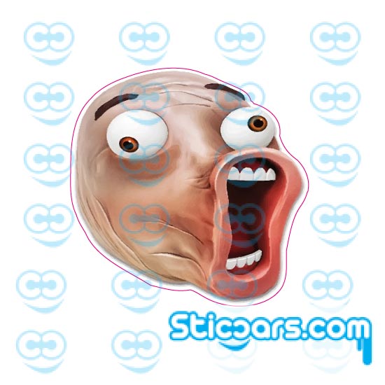4821 Laughing my eyes out Meme 10x10cm