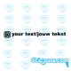 4831 Instagram met Eigen Tekst sticker 4831 Instagram met Eigen Tekst sticker