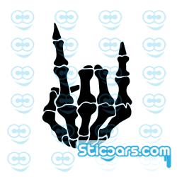 4833 skeleton hand rocker