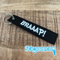 Braaap sleutelhanger Braaap sleutelhanger