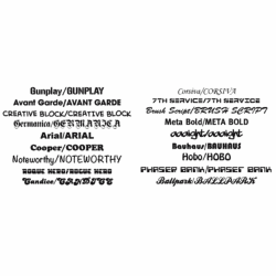 Eigen Tekst sticker gebogen Eigen Tekst sticker gebogen