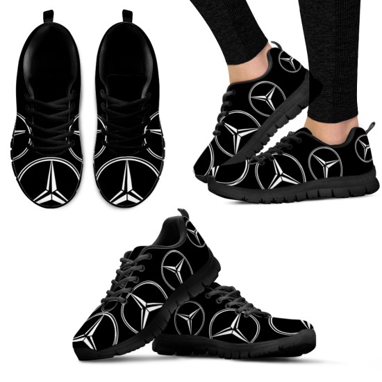 008 Schoen met Mercedes logo wit