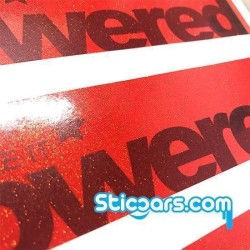 3837 i like it lowered 15 cm red glitter