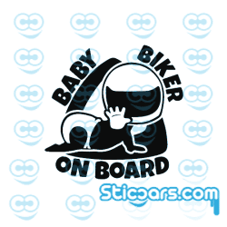 4426 baby biker on board