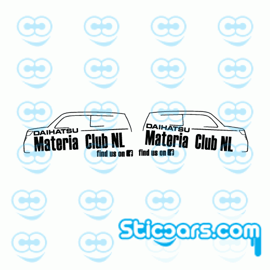 3938 daihatsu materia club 17 cm