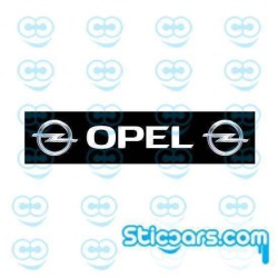 4003 opel kentekenplaat 52x11 cm 4003 opel kentekenplaat 52x11 cm