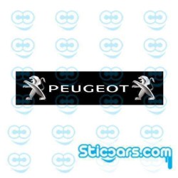 4004 peugeot kentekenplaat 52x11 cm