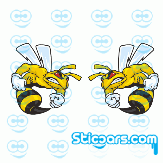 4031 hornet set of 2 - 10 cm