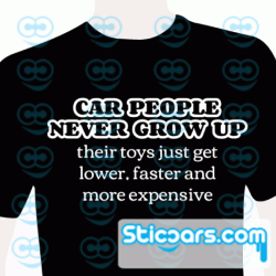 2828 carpeople never grow up op Zwart T-shirt 2828 carpeople never grow up op Zwart T-shirt