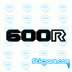 4136 honda 600R logo 4136 honda 600R logo