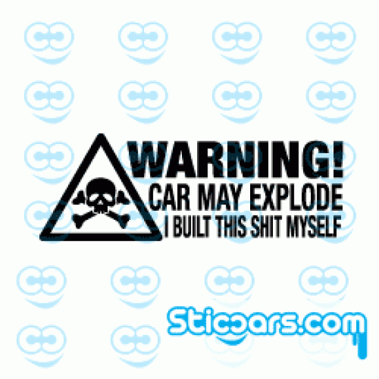 4160 warning car may explode