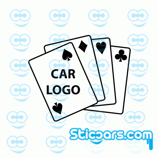 4173 kaarten met auto logo