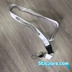Kia Cruisers Keycord wit