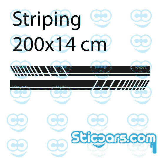 4497 striping 200x14 cm