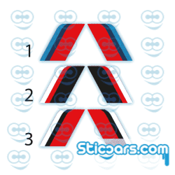 4498 side striping 15x22 cm