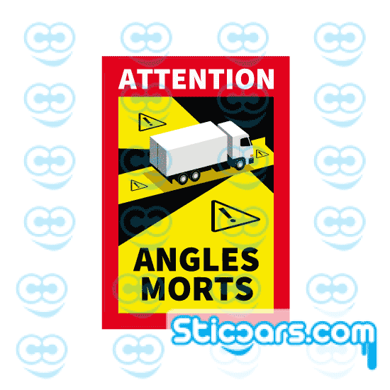 4309 Attention Angles Morts 17x25 cm
