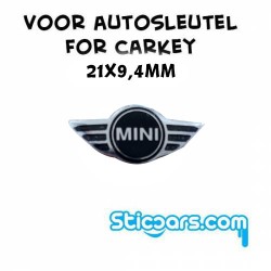 Aluminium 21mm Mini  sleutelsticker Aluminium 21mm Mini  sleutelsticker