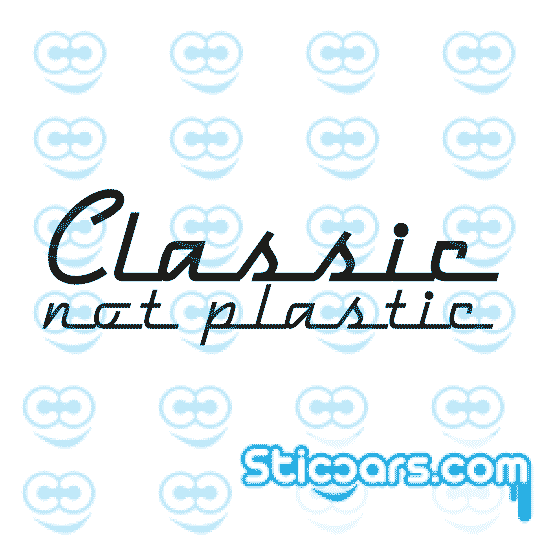 4477 classic not plastic