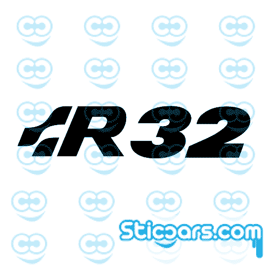 4687 volkswagen r32 logo