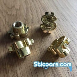 Gold Dollar Ventieldopjes nr129 Gold Dollar Ventieldopjes nr129