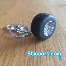 100 rubberen wiel met velg sleutelhanger 100 rubberen wiel met velg sleutelhanger