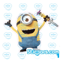 3618 Minion schroefset 10x8 cm 3618 Minion schroefset 10x8 cm