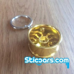 81 Tuning velg sleutelhanger goud 81 Tuning velg sleutelhanger goud