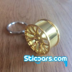 81 Tuning velg sleutelhanger goud 81 Tuning velg sleutelhanger goud