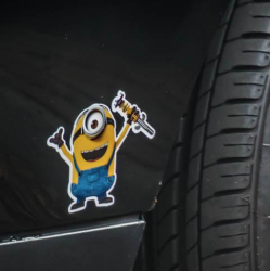 3618 Minion schroefset 10x8 cm