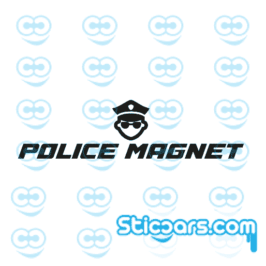 4476 police magnet