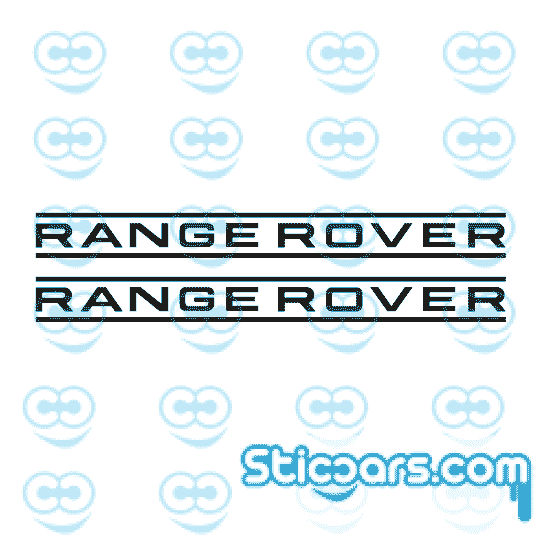 4575 range rover remklauwsticker 2x