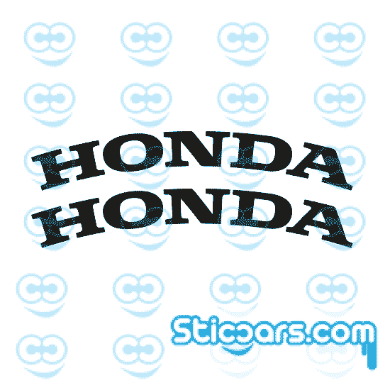 4580 Honda remklauwsticker 2x