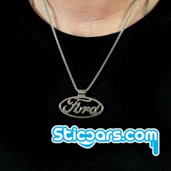 Ford logo met ketting Ford logo met ketting