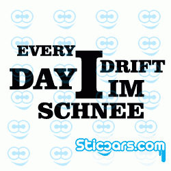 2616 Every day i drift im schnee