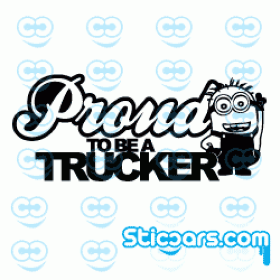 2693 Proud to be a trucker
