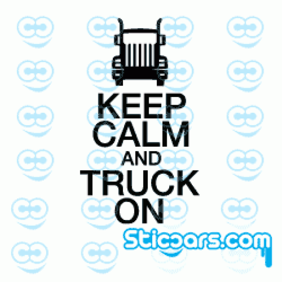 2697 Keep calm and truck on