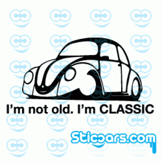 2741 Im not old im classic beetle