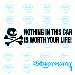 2760 Nothing in this car is worth your life