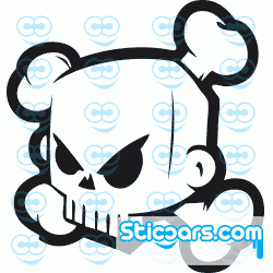 0045 Block Skull 0045 Block Skull