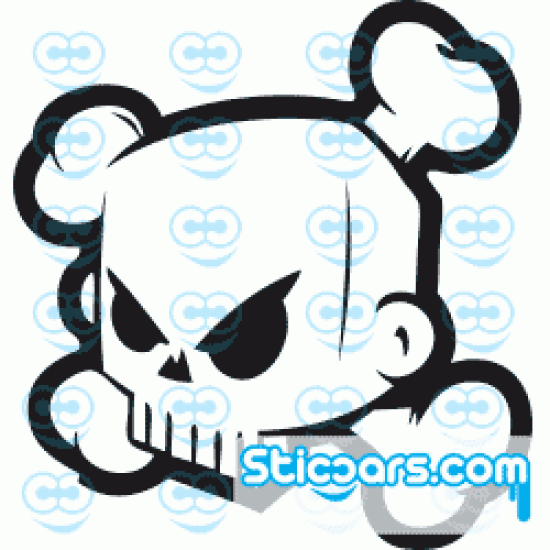 0045 Block Skull