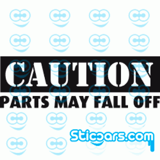 0094 Caution Parts may fall off