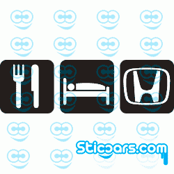 0154 Eat Sleep Honda 0154 Eat Sleep Honda